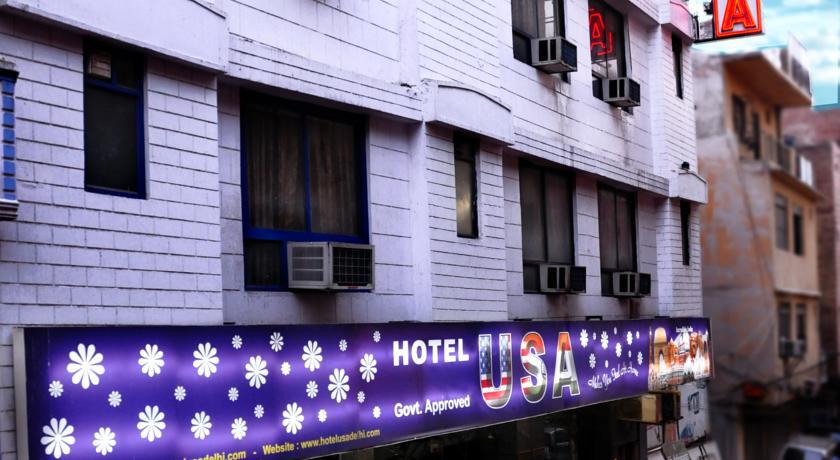 Hotel Usa Нью-Дели Экстерьер фото